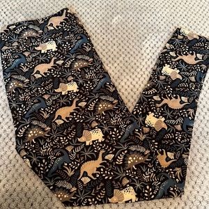 Lularoe Dinosaur Leggings TC